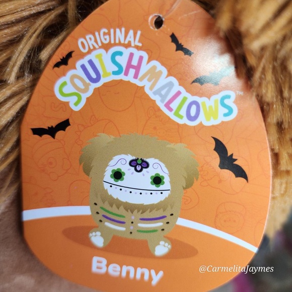 🎃 BENNY 🐾 DOTD Bigfoot Halloween 2022 Original Squishmallow By Kellytoy ☆ NWT - Picture 2 of 7